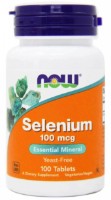 Витамины NOW Selenium 100mcg 100tab