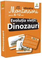 Joc educativ de masa Gama Carti de joc Montessori. Evolutia vietii: Dinozauri (9786060563556) imaginea #1 — magazin online Desire.md