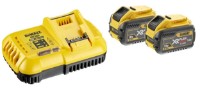 Set incarcator+2 acumulatoare DeWalt DCB118X2-QW imaginea #1 — magazin online Desire.md