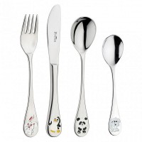 Набор детских столовых приборов Pinti Bebe (52296) 4pcs