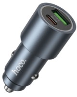 Автомобильная зарядка Hoco Z60 Bloom 48W Metal Gray