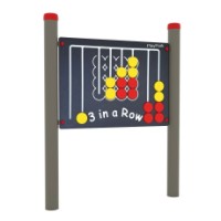 Интерактивное пано PlayPark 3-in-ROW Black
