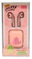 Căşti ShopShop Dino Pink