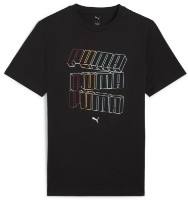 Tricou bărbătesc Puma Ess Logo Lab Hog Tee Puma Black, s.XL