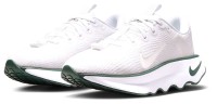 Adidași pentru dame Nike Motiva White/Summit White/Vintage Green, s.40.5