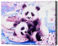Tablou pe numere Art Gallery Econom Urșii pandă drăguți GX39085