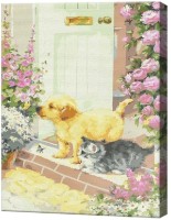 Tablou pe numere Art Gallery Econom Prieteni pufoși EX7507