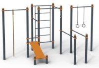 Aparat fitness exterior PlayPark Workout C-051