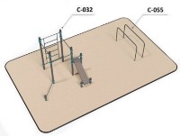 Aparat fitness complex PlayPark Workout K-11