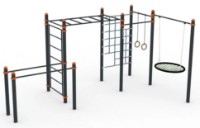 Aparat fitness exterior PlayPark Workout KIDS C-103