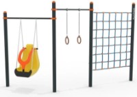 Aparat fitness exterior PlayPark Workout KIDS C-104