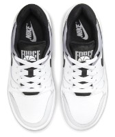 Ghete pentru copii Nike Full Force Low White/Pewter/Black, s.35 imaginea #9 — magazin online Desire.md