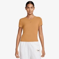 Tricou de dame Nike W Nsw Nk Chll Knt Md Crp Brown, s.S imaginea #1 — magazin online Desire.md