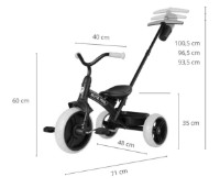 Bicicletă copii Qplay Elite Pro Red imaginea #9 — magazin online Desire.md