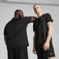 Tricou bărbătesc Puma M Tad Essentials Left Chest Logo Tee Puma Black, s.M imaginea #3 — magazin online Desire.md