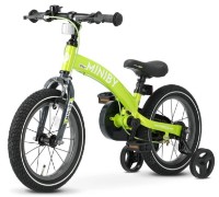 Детский велосипед Qplay Miniby 3in1 14 Green  фото №1 — интернет-магазин Desire.md