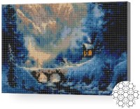 Pictura cu diamante după numere Art Gallery Premium Peisaj muntos XQB75669