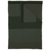 Pătura Pip Studio Blockstripe Throw Green (248697)