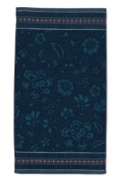 Полотенце Pip Studio Jasmin Jacquard Dark Blue 55x100