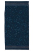 Полотенце Pip Studio Jasmin Jacquard Dark Blue 70x140