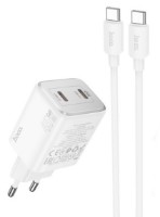 Încărcător Hoco N42 Elogiado PD45W Type-C-Type-C White