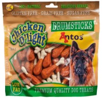 Snackuri pentru câini Antos Chicken D'light Drumsticks 400g (20381)