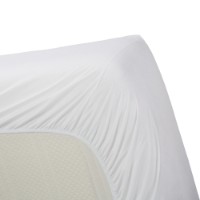 Cearşaf Ambiante Cotton Uni White 90x200 (181877)