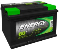 Автомобильный аккумулятор Energy 6ST-60R