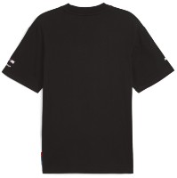 Tricou bărbătesc Puma Bmw Mms Stacked Lux Logo Tee 2 Puma Black, s.S imaginea #2 — magazin online Desire.md