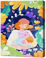 Картина по номерам Art Gallery Premium Материнское счастье GX42735