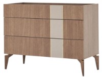 Comodă Dogtas Likya 3200385413 Walnut/Gold