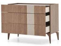 Comodă Dogtas Likya 3200385413 Walnut/Gold imaginea #2 — magazin online Desire.md