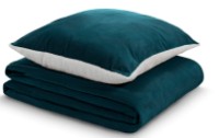 Pătura+perna Dormeo Warm Hug Green Set 130x190