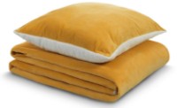 Pătura+perna Dormeo Warm Hug Yellow Set 130x190