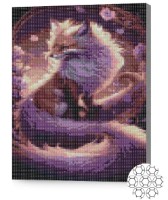 Pictura cu diamante după numere Art Gallery Premium Vulpea fantastică XQB84268