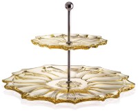 Platou cu nivele Bohemia Plantica 35.5cm Yellow