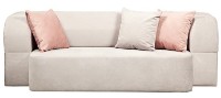 Бескаркасный диван Edka Meteor 180x120x32 M2 Cream