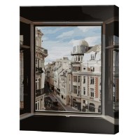 Картина по номерам Art Gallery Premium Окно в Европу GX44950