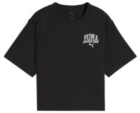 Женская футболка Puma Class Crop Tee Puma Black, s.XL