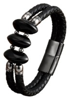 Браслет XQNI Silver Black BR41