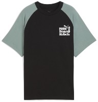 Tricou pentru copii Puma Mid90S Graphic Tee Ii B Puma Black, s.176