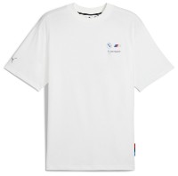 Мужская футболка Puma Bmw Mms Stacked Logo Tee 2 Puma White, s.M