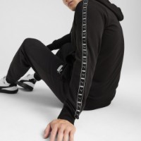 Hanorac pentru bărbați Puma Ess Tape Full-Zip Hoodie Tr Puma Black, s.XL imaginea #4 — magazin online Desire.md