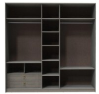 Шкаф Dogtas Hector 3200388182 Oak Anthracite/Grey/Gold фото №2 — интернет-магазин Desire.md