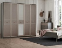 Шкаф Dogtas Hector 3200388182 Oak Anthracite/Grey/Gold фото №3 — интернет-магазин Desire.md