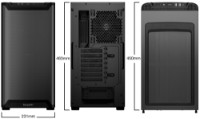 Carcasă Be quiet! Pure Base 501 Airflow Tempered Glass Black imaginea #3 — magazin online Desire.md