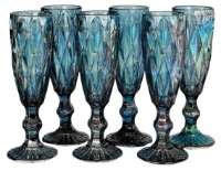 Набор бокалов Nova Ceramics 200ml Blue 6pcs