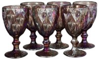 Набор бокалов Nova Ceramics 300ml Red 6pcs