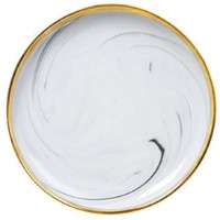 Сервировочное блюдо Nova Ceramics 21cm Gold Rim.