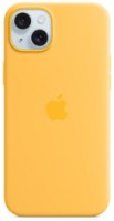 Husa de protecție Apple iPhone 15 Silicone Case with MagSafe Sunshine